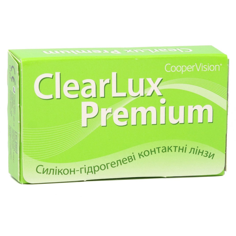 КОНТАКТНІ ЛІНЗИ CooperVision CLEARLUX PREMIUM (3 бл./уп.)