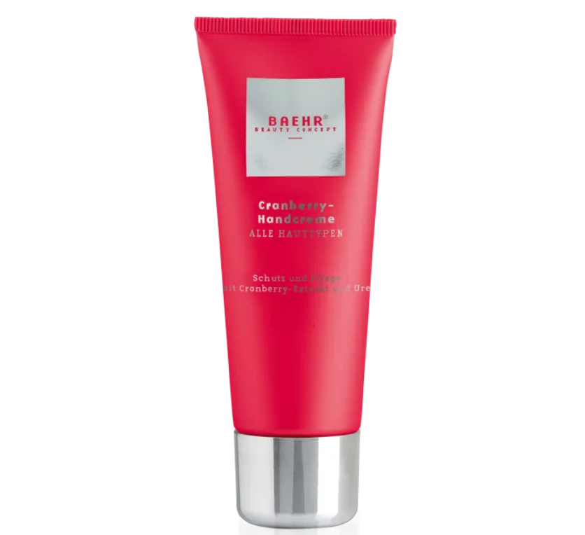 Крем для рук з екстрактом журавлини та сечовини (Сranberry-Handcreme) Baehr, 75 мл