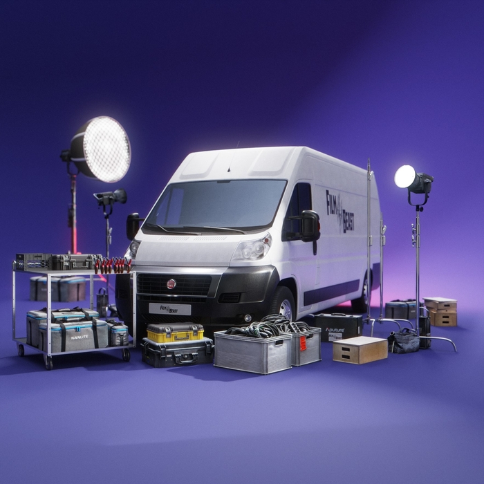 Van Beast z technikiem oświetlenia i zestawem entry level