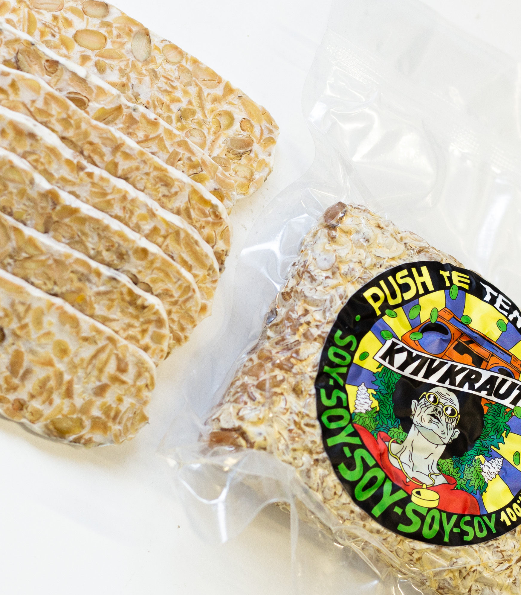 Темпе з ферментованих соєвих бобів 250г