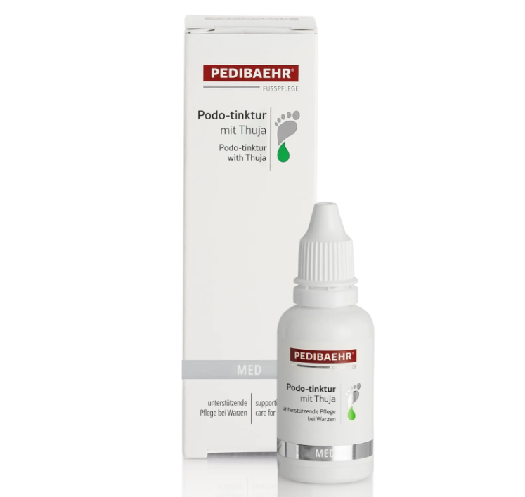 Настоянка для лікування бородавок з олією туї PediBaehr Podo Tinktur, 30 мл