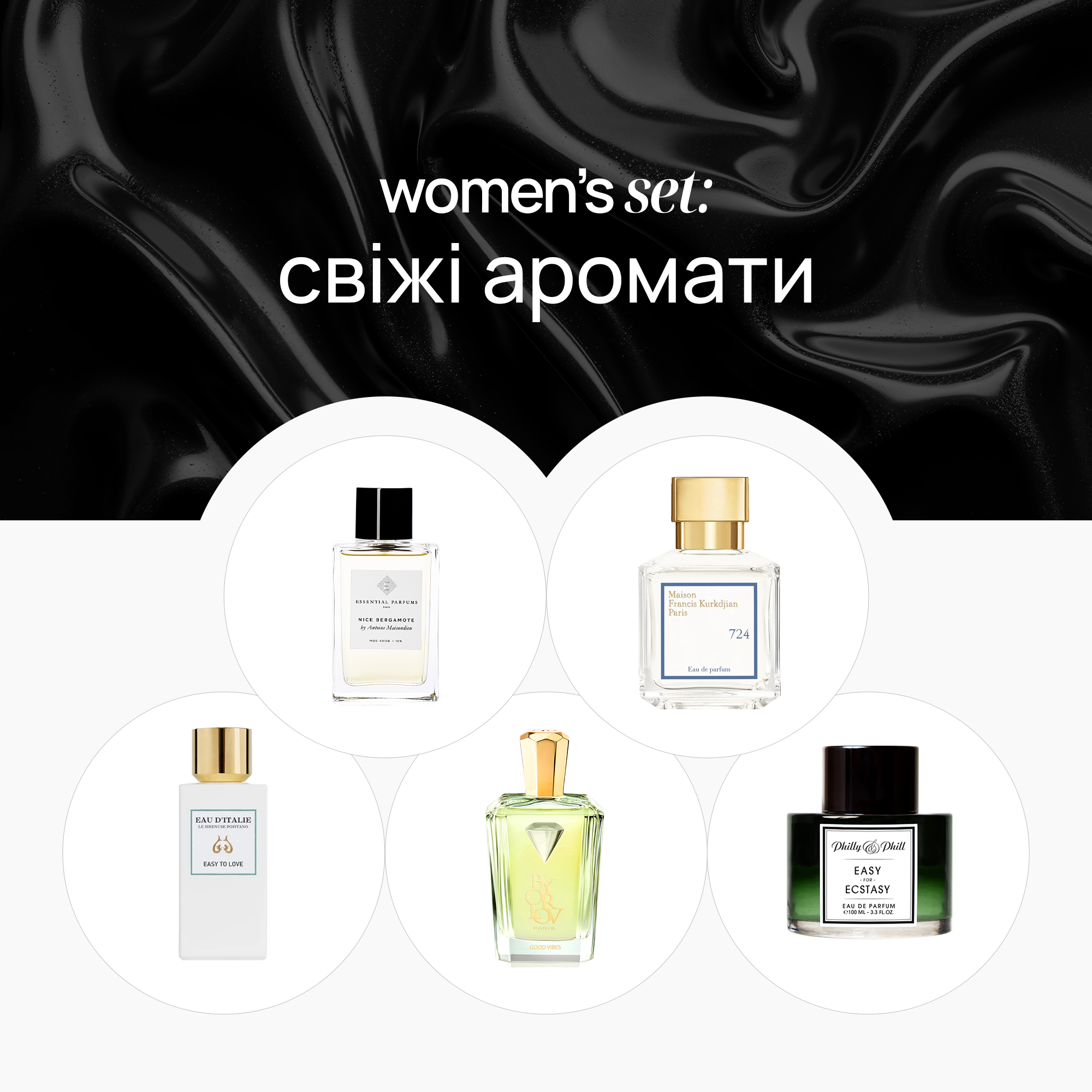Women's set: свіжі аромати