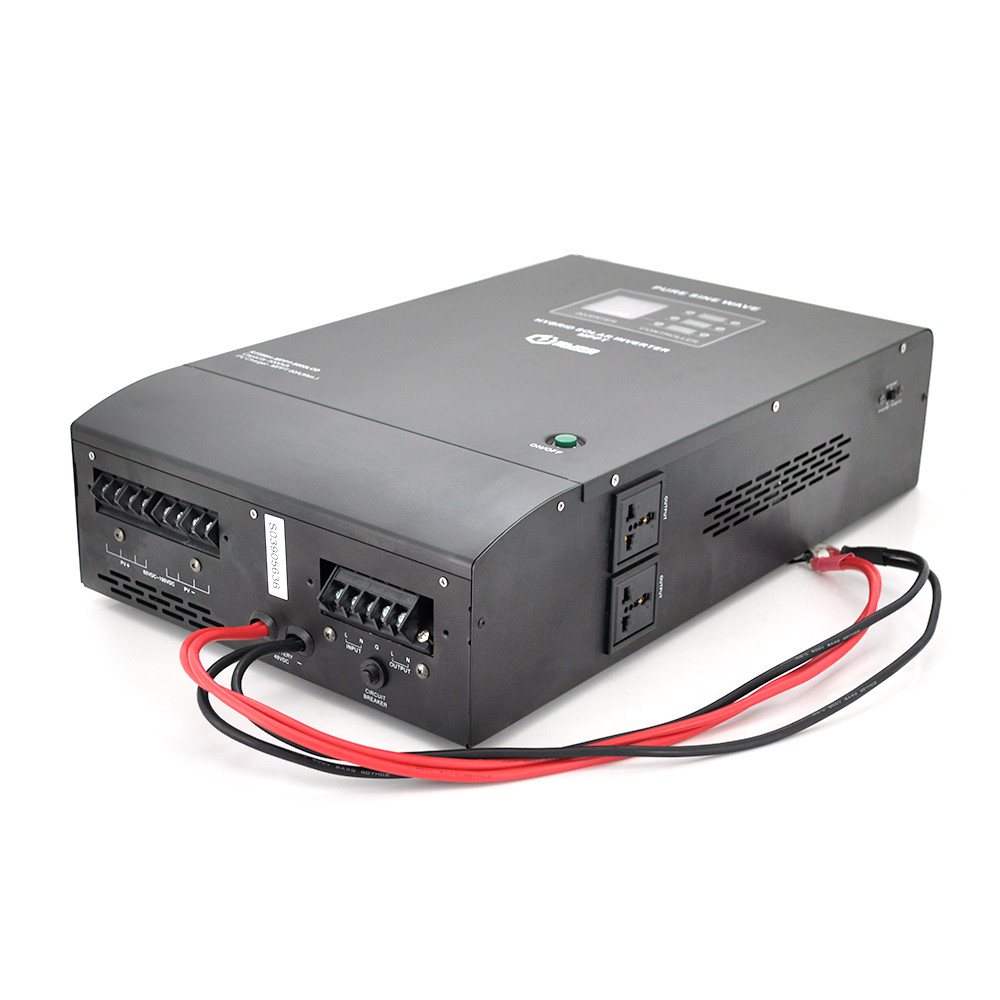 Гібридний інвертор Europower RTSWm-MPPT-5000LCD, 3500W, 48V, струм заряду 10A, 140-275V, MPPT, 20/40А