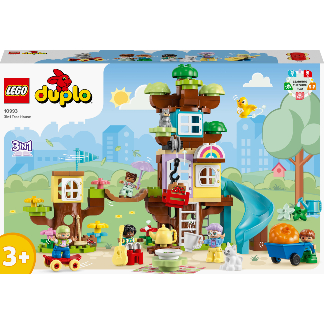 Конструктор LEGO DUPLO Будиночок на дереві 3 в 1 (10993)