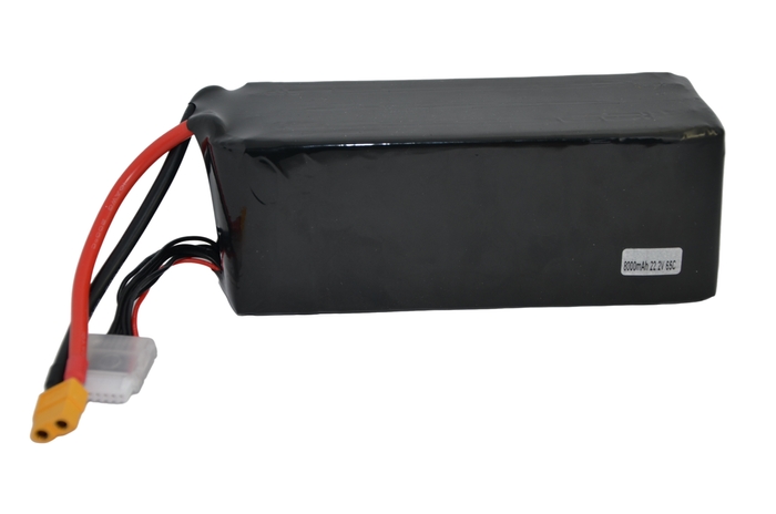  Акумулятор 8000mAh 22,2В 6S 65C Lipo XT60