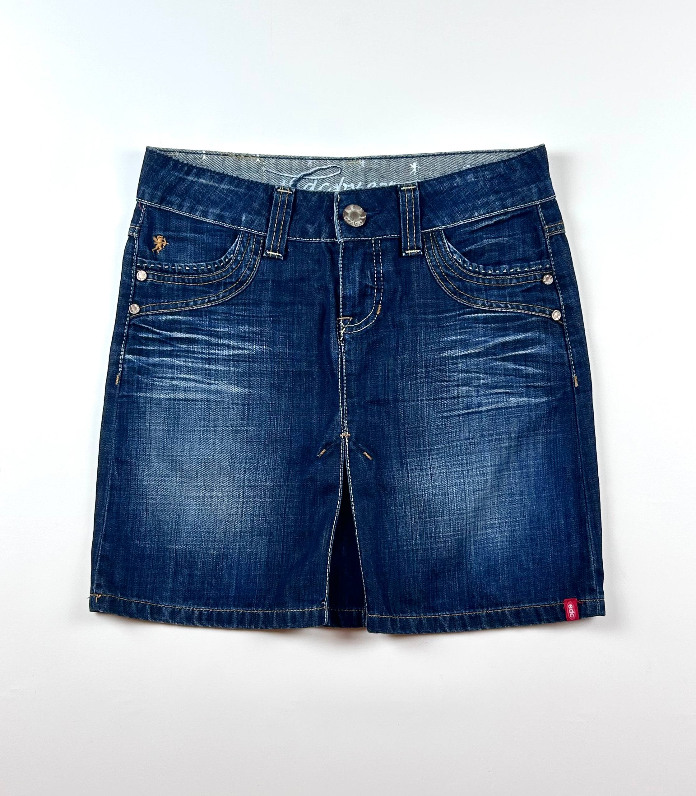 Alterstudio denim midi vintage skirt спідниця
