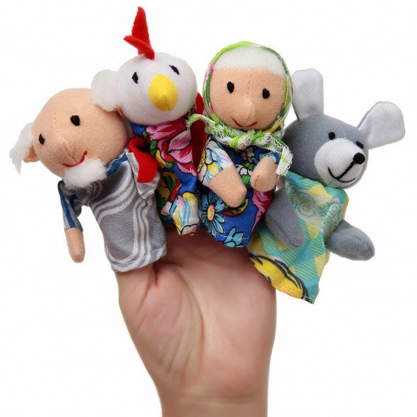 Топотушки КУРКА РЯБА (4 персонажа)