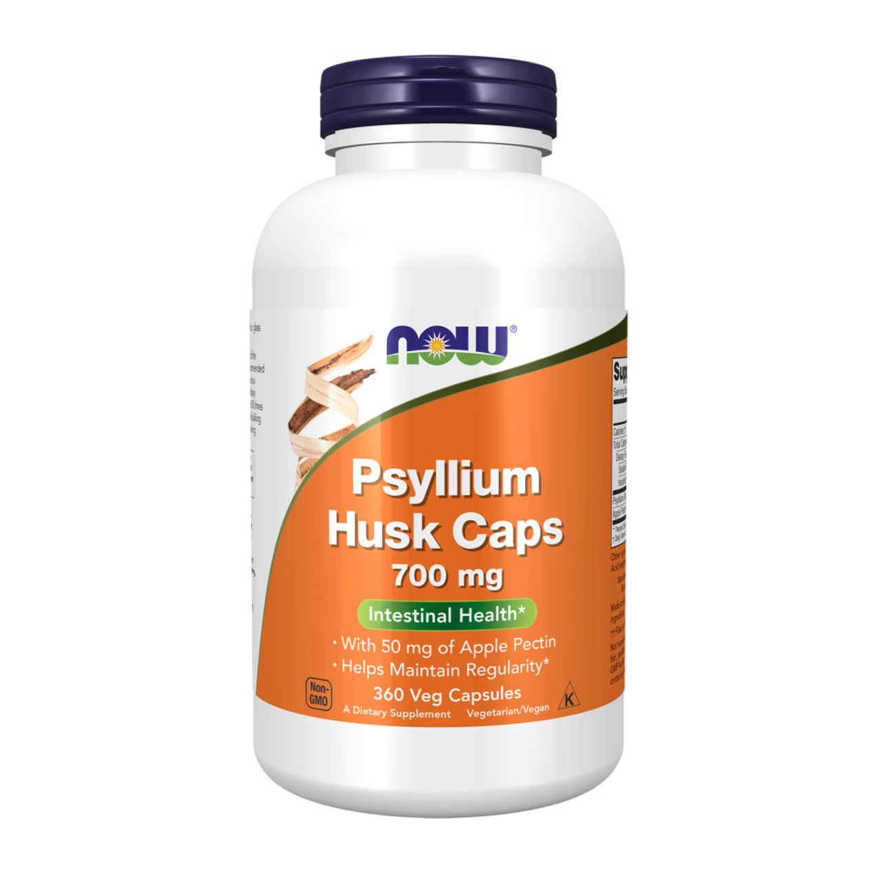 Подорожник, Psyllium Husk 700mg - 360 vcaps