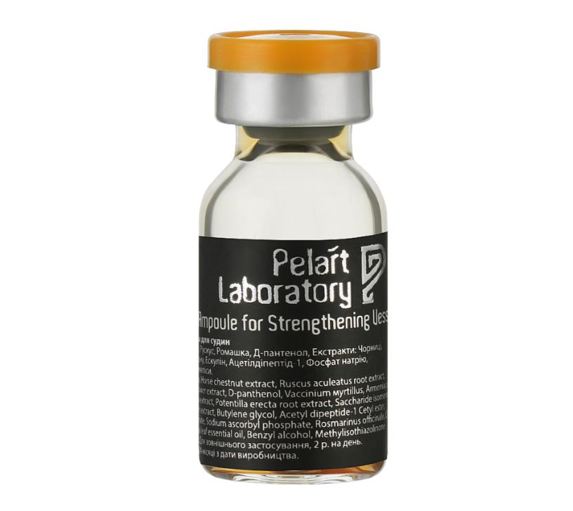 Ампула для зміцнення судин Pelart Laboratory Ampoule Strengthening Vessels, 2 мл