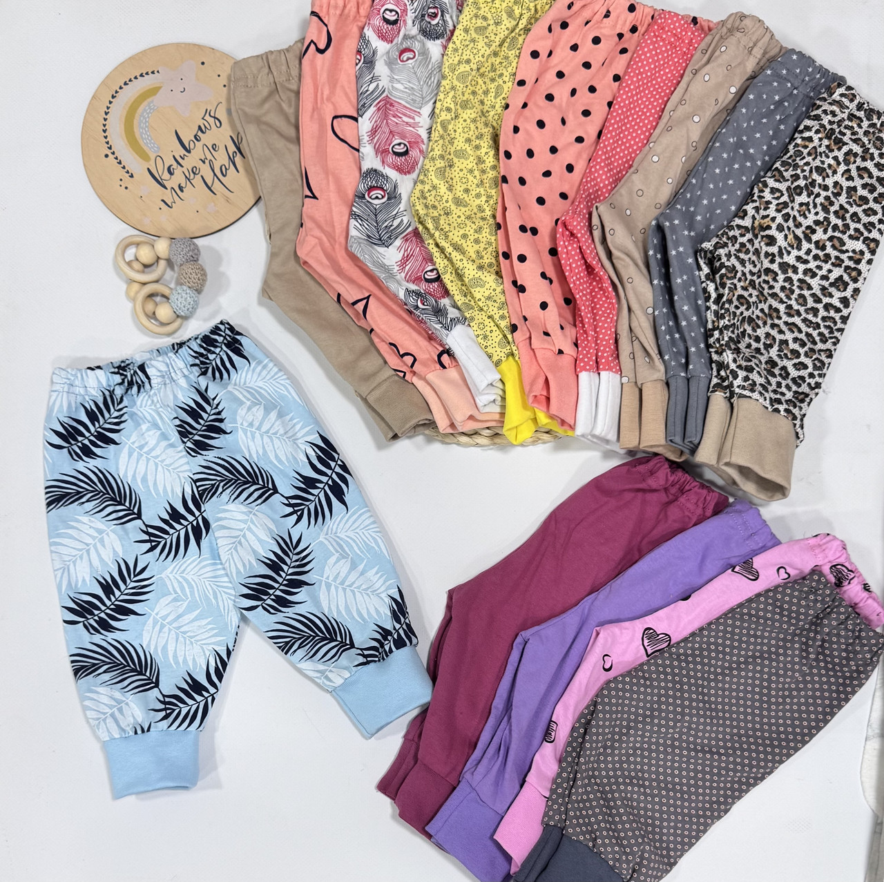 Штани для новонароджених з куліру