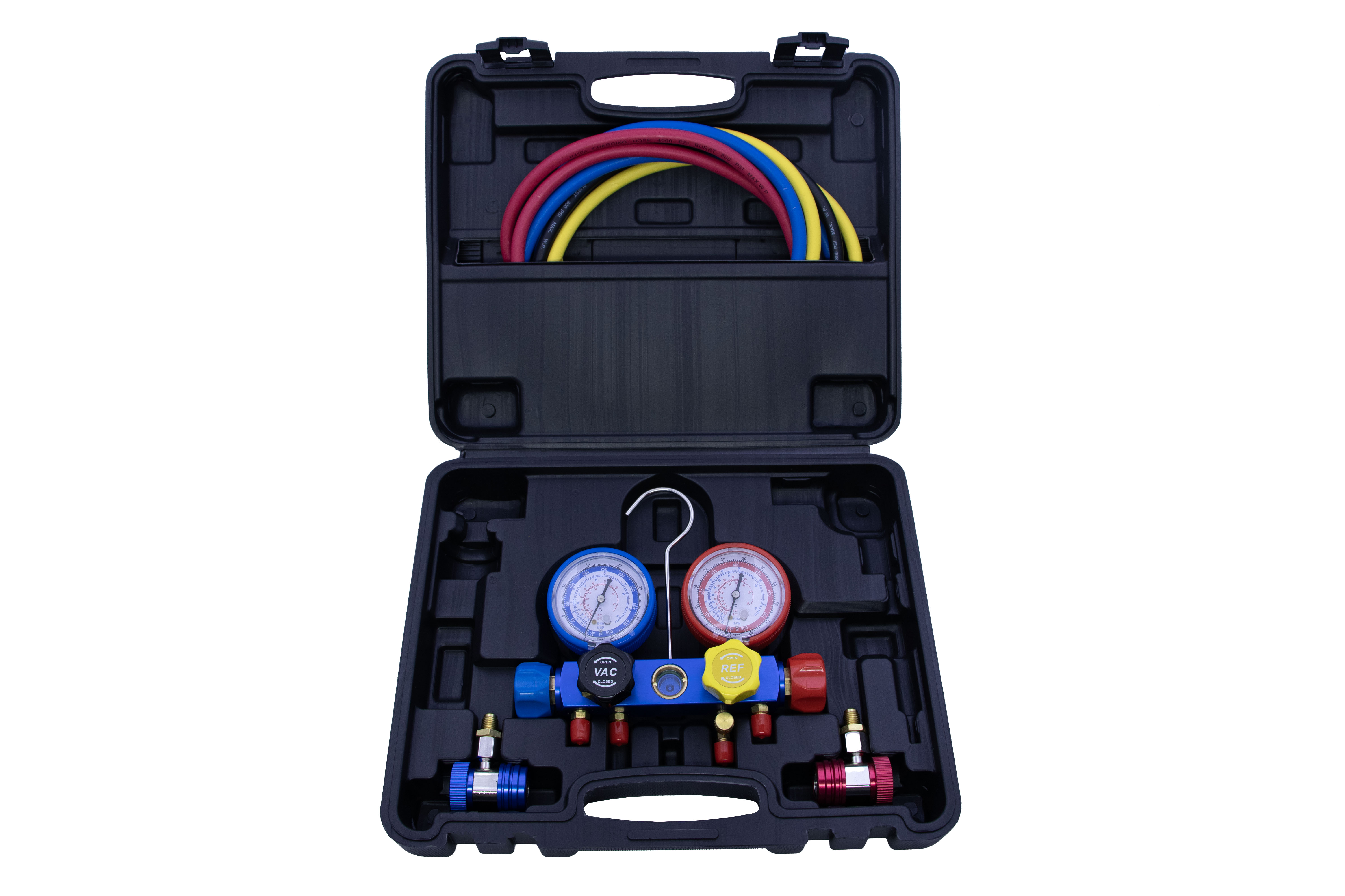 HBS BZ 6 Манометричний 4-x вентильний колектор 150 см R134a / R22 / R410a / R12