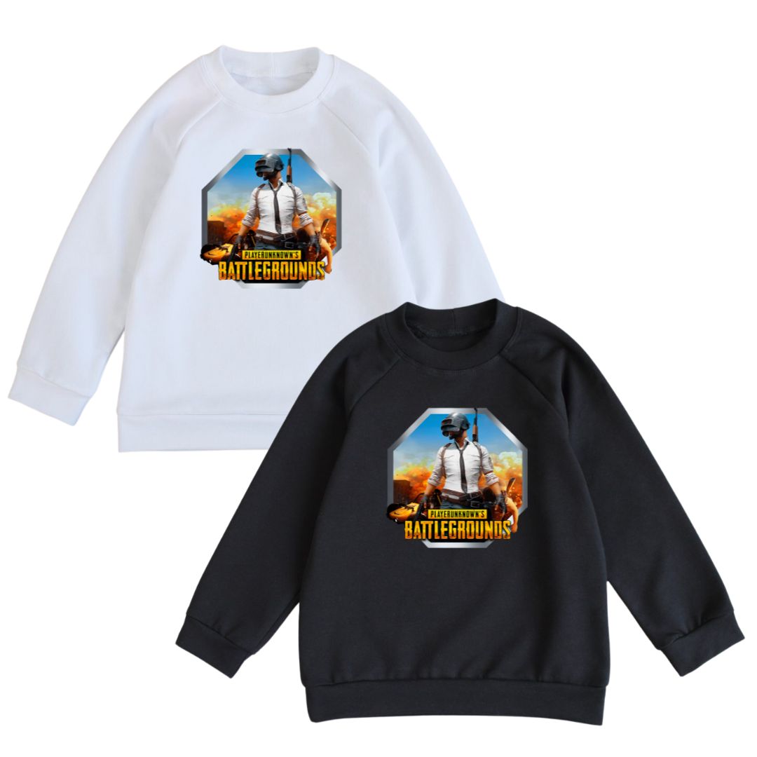 Світшот дитячий з принтом Pubg Пабг