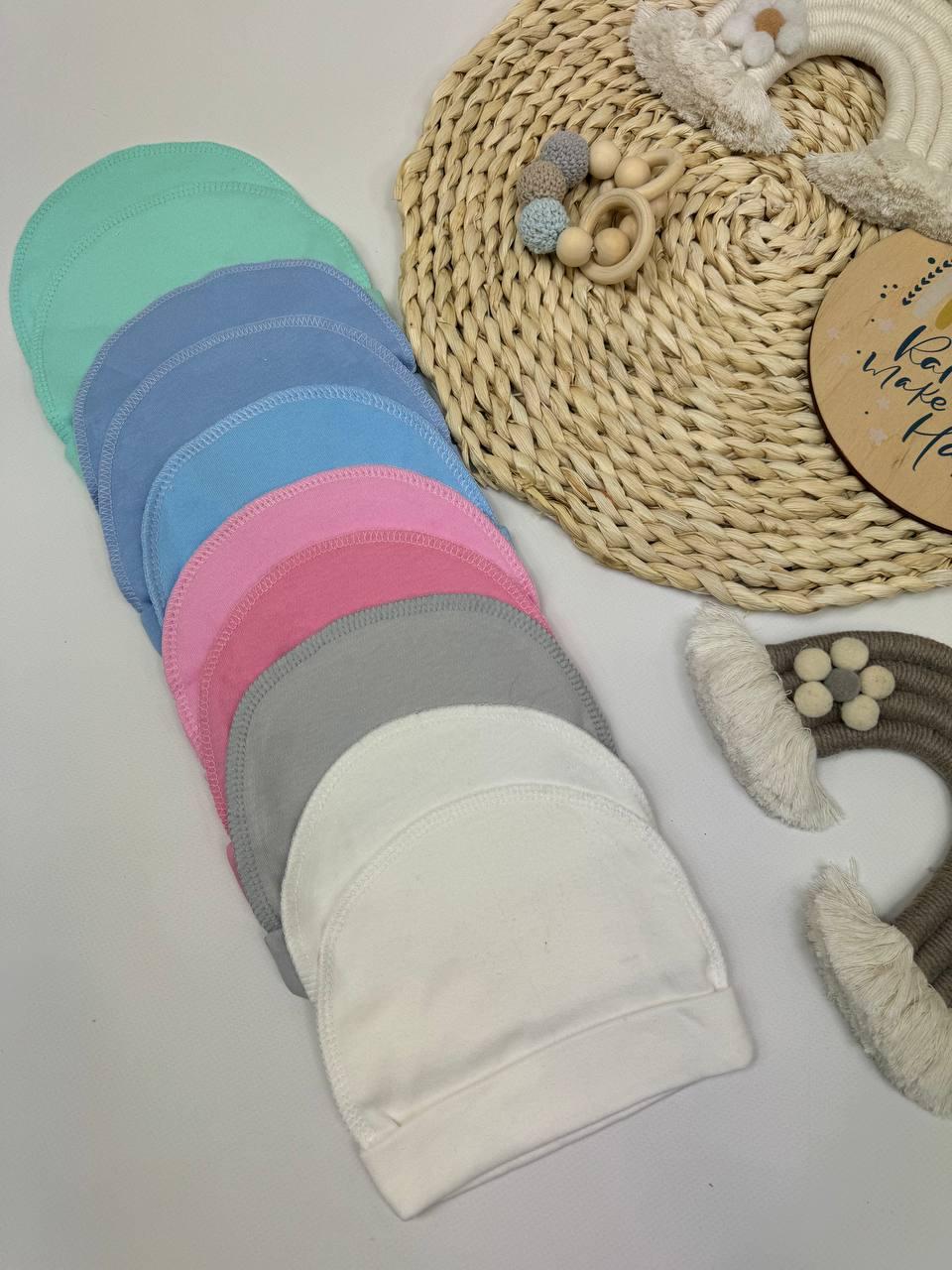 Шапочка для новонароджених з інтерлоку