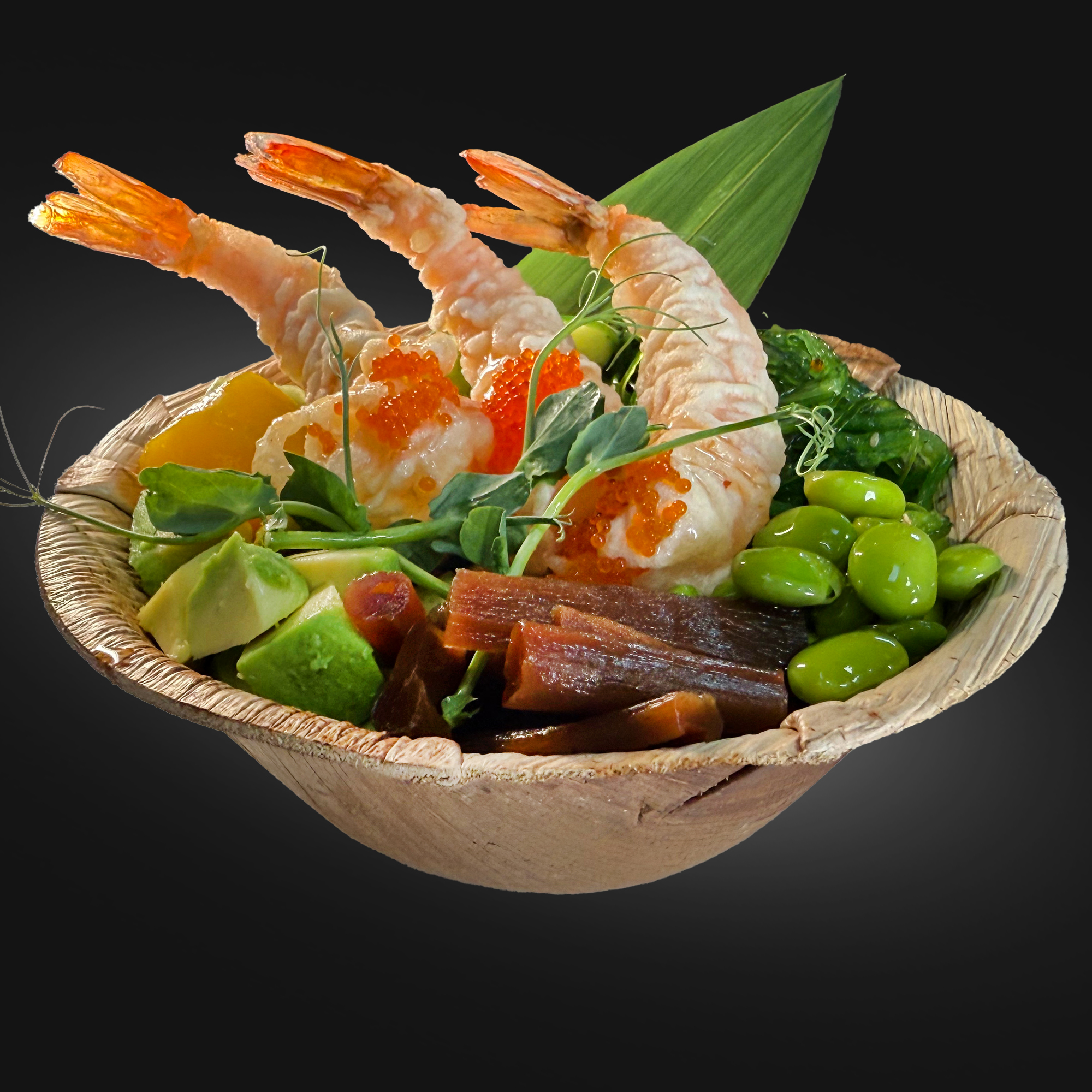 Поке Боул з креветкою Темпура