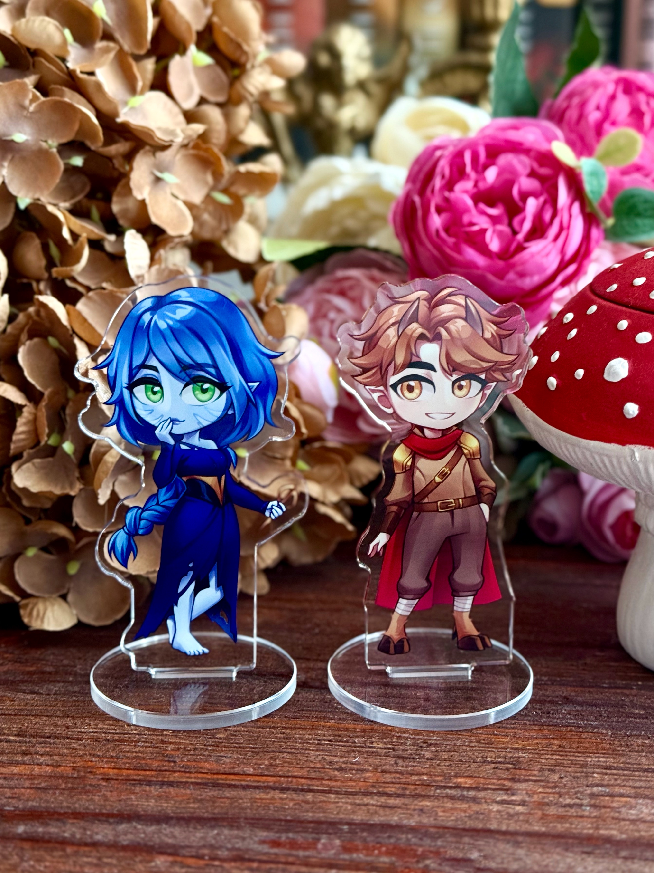 Акрилові чібі фігурки Oak and Suren