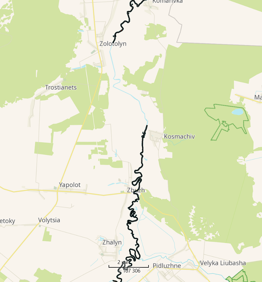 р. Горинь (Комарівка - Жалин)