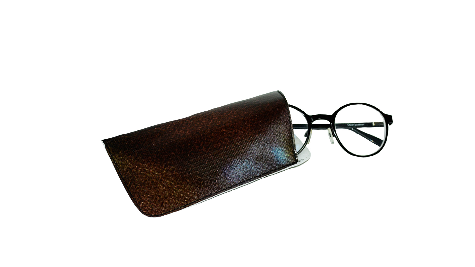 Upcycled eyeglasses case - 3.14 (05)