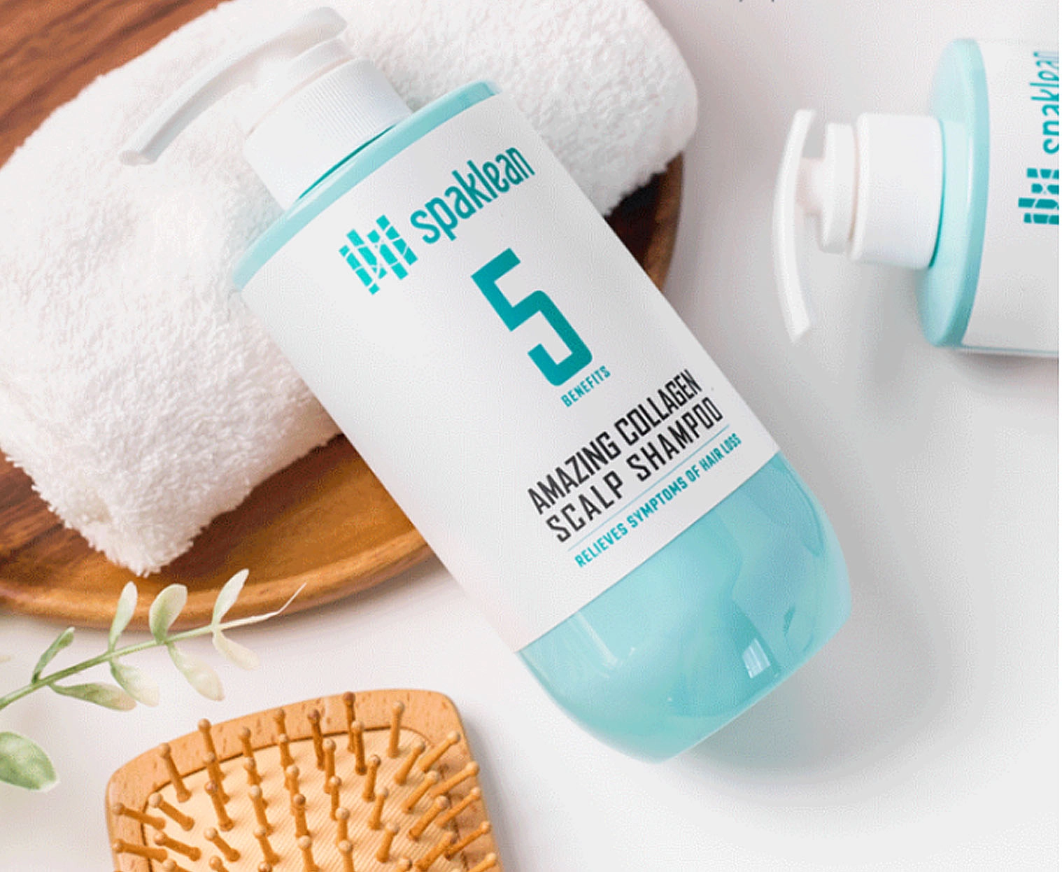 Шампунь зволожуючий з колагеном - SPAKLEAN Amazing Collagen Scalp Shampoo, 500 мл