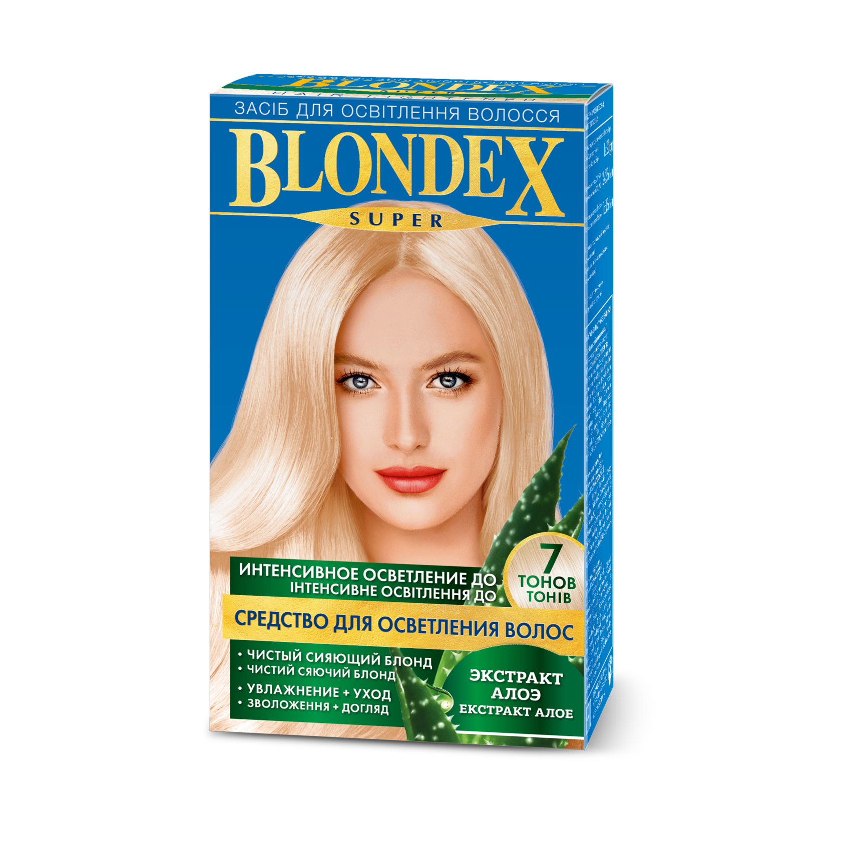 Засіб для освітлення волосся Blondex Super Алоє