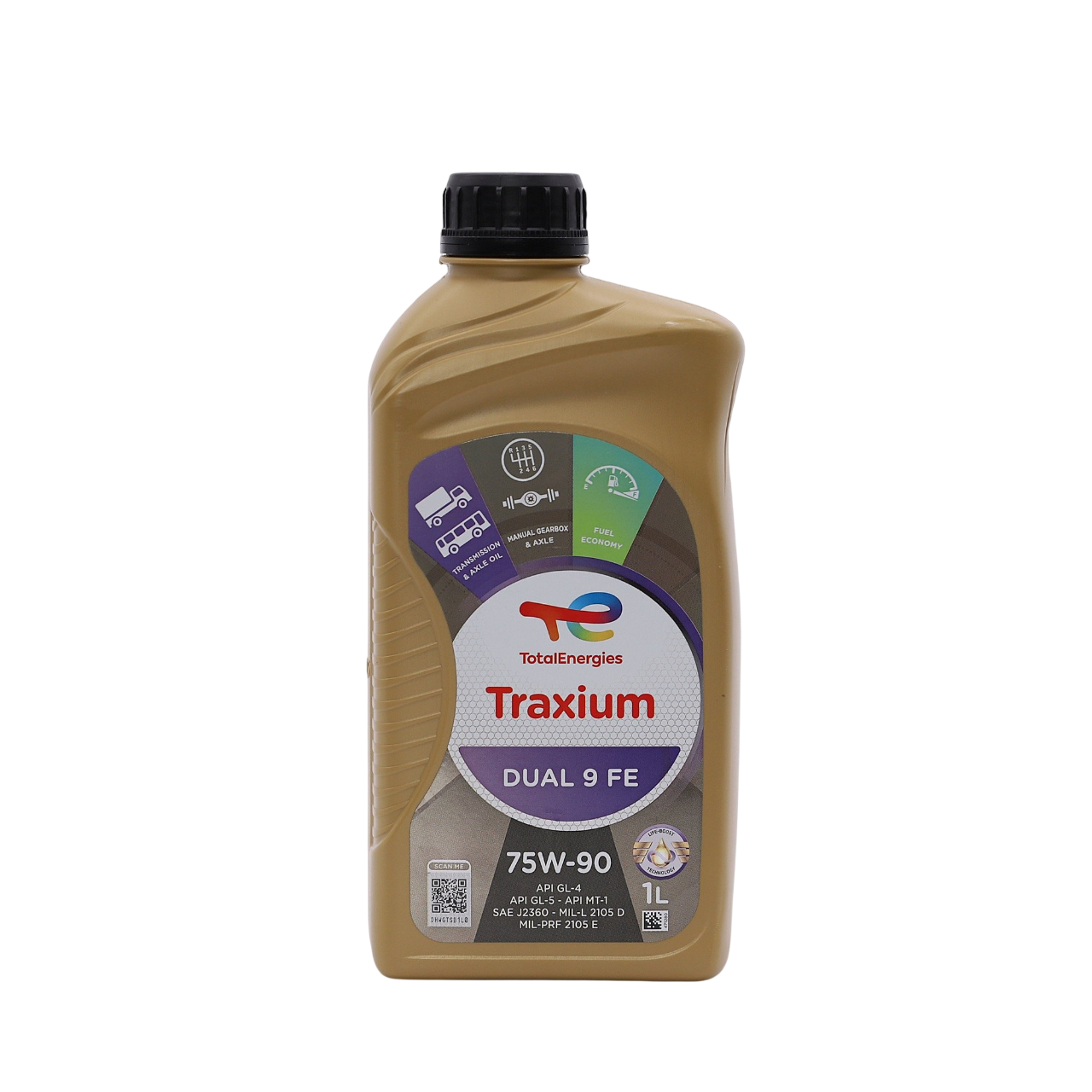 Олива трансмісійна Total Traxium Dual 9 FE 75W-90 1L