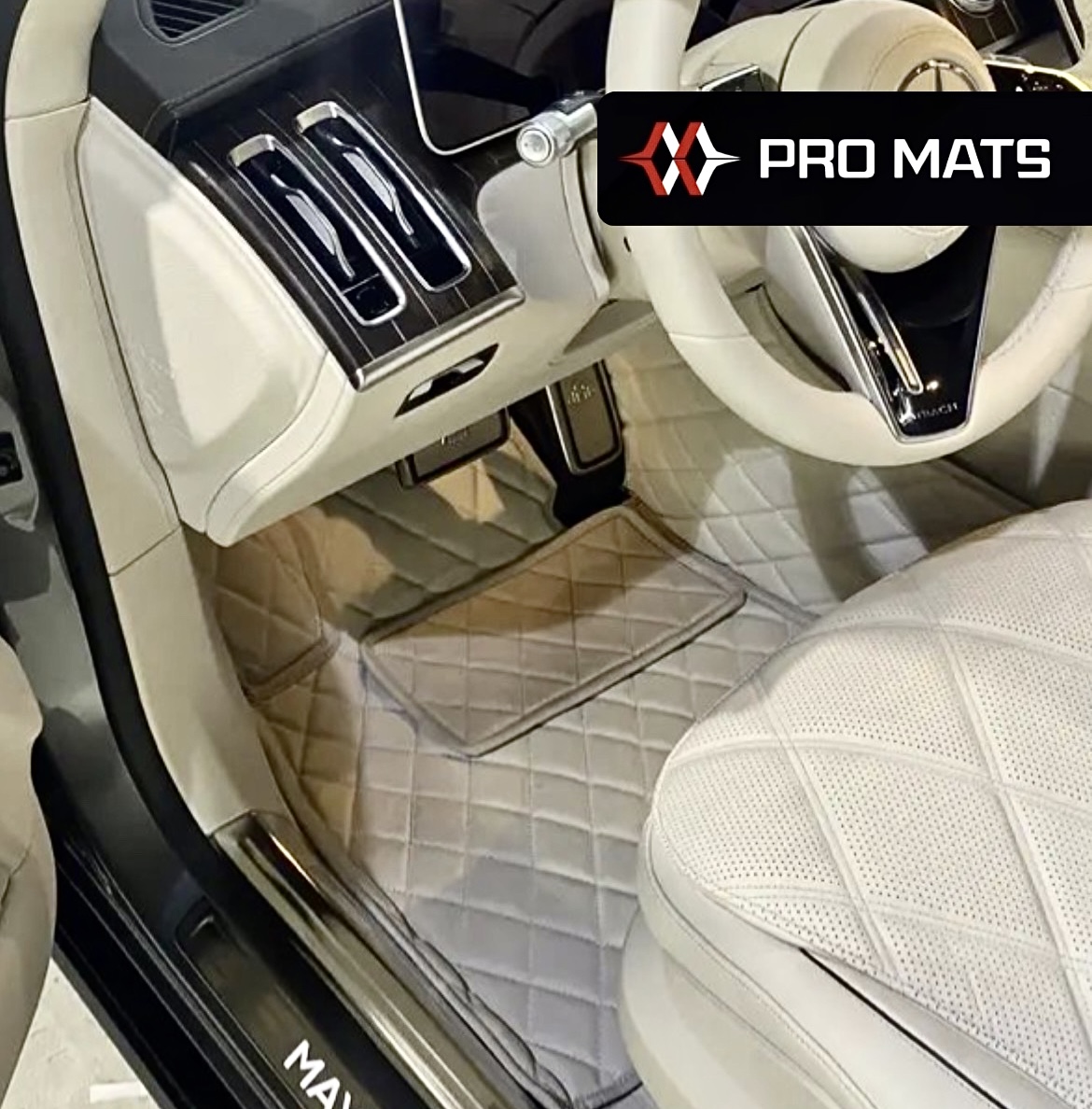 Килимки з екошкіри на Mercedes Benz W223