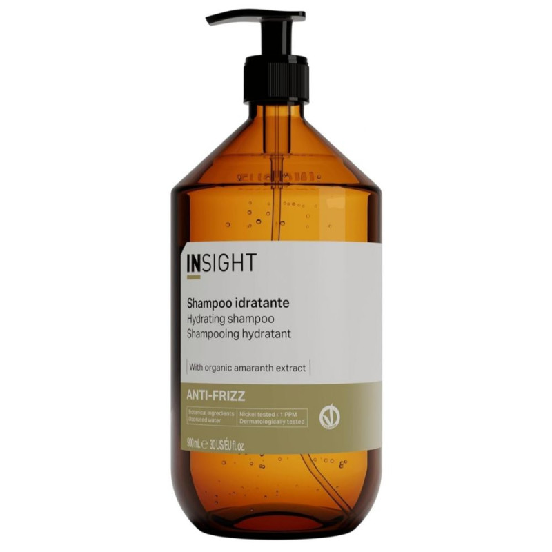 Insight Anti-Frizz Hair Hydrating Shampoo - Шампунь зволожуючий 900 мл (Еко-скло)