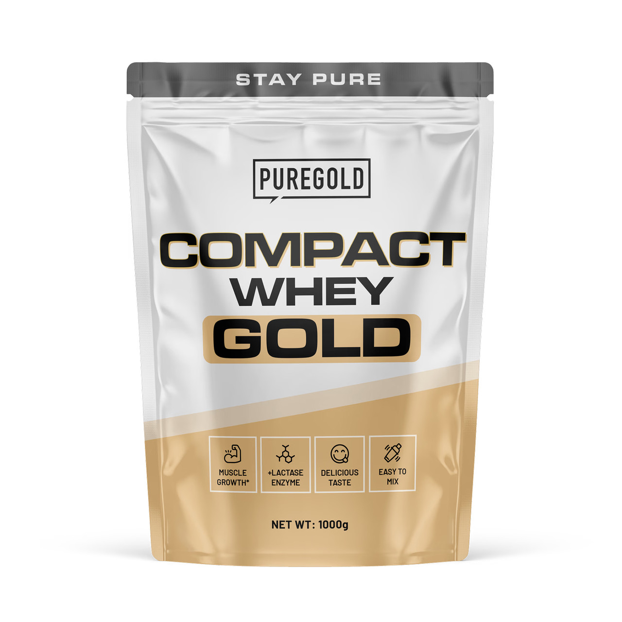 Compact Whey Gold - 1000g Strawberry Ice Cream