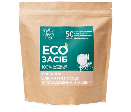 ЕКОЗАСІБ для миття в посудомийній машині (500г/50циклів)