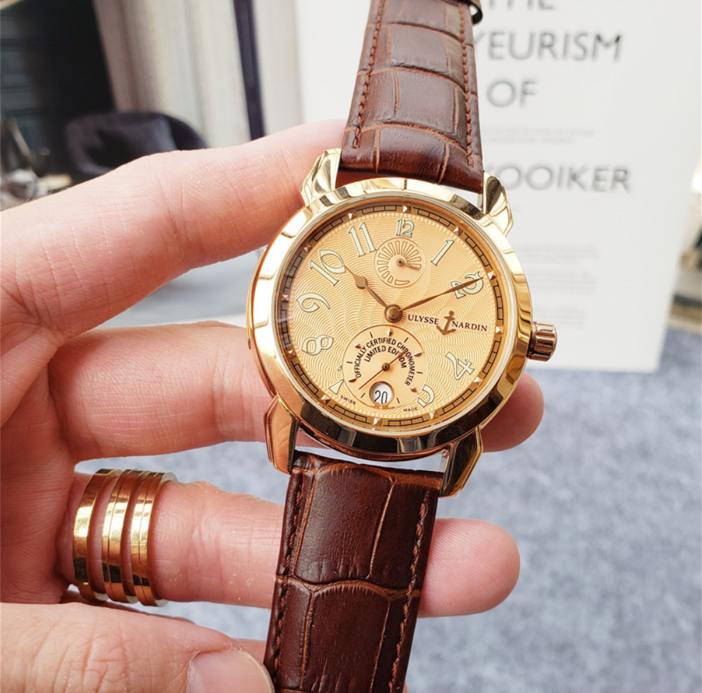 Ulysse Nardin Marine Wrist dial gold