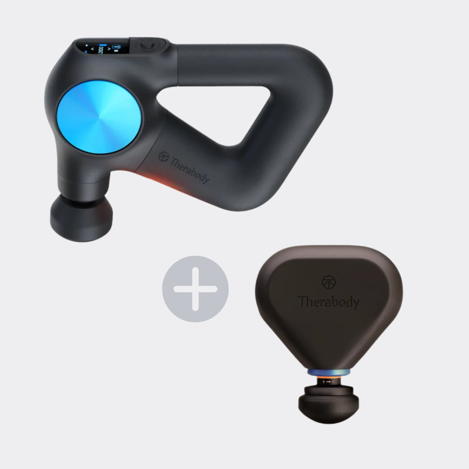 Комплект Перкусійний масажер Theragun PRO Plus 6 покоління + Перкусійний масажер Theragun mini Plus