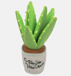 М'яка іграшка для собак у вигляді алое віра в горщику Pet Play - Aloe-ve You Plant