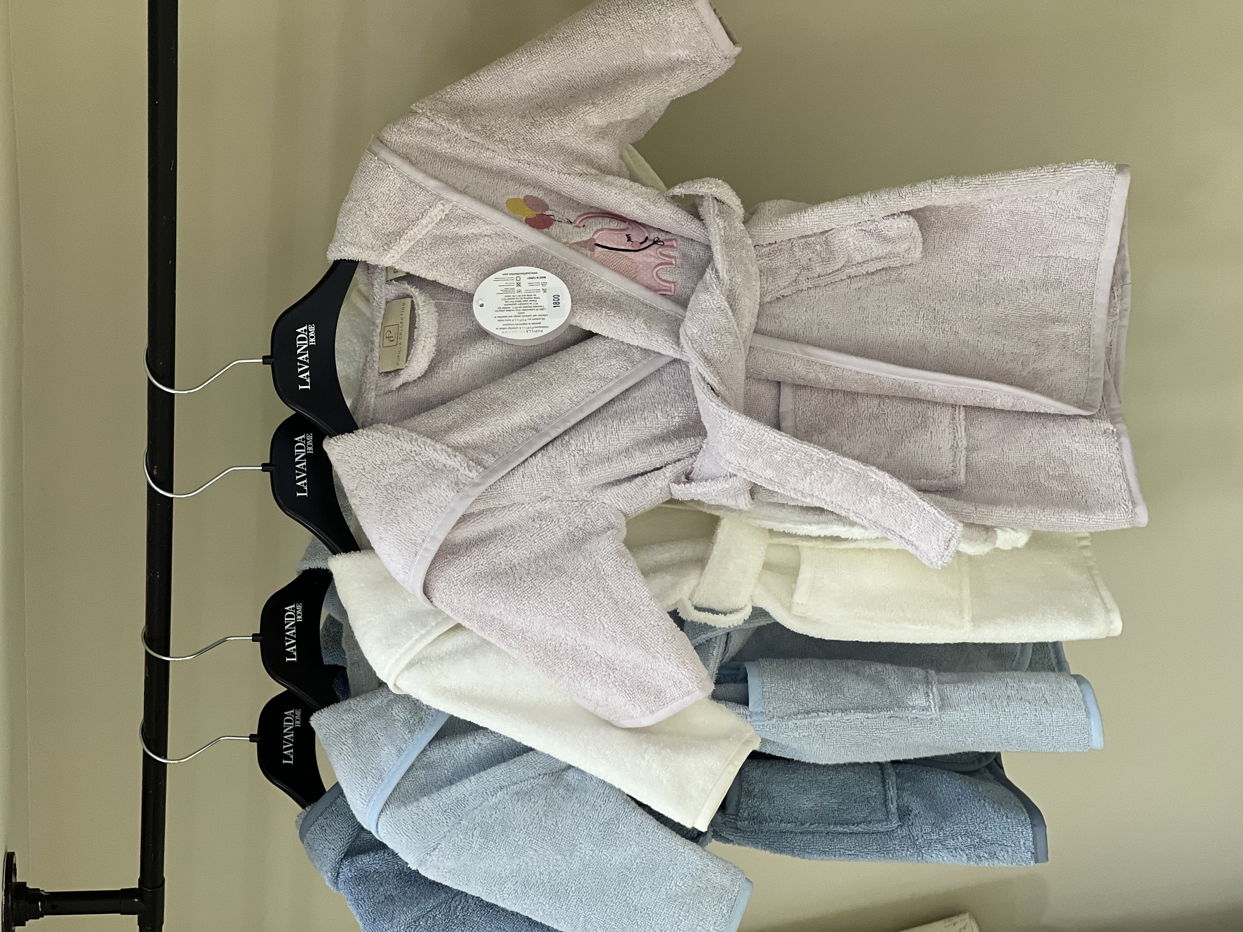 Теплі бавовняні халатики від преміум бренду Pupilla 0-2 роки