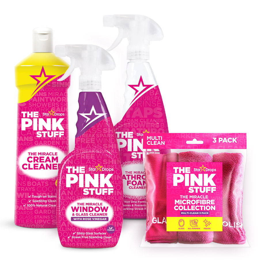 Набір для ванної кімнати The Pink Stuff Bathroom Bundle