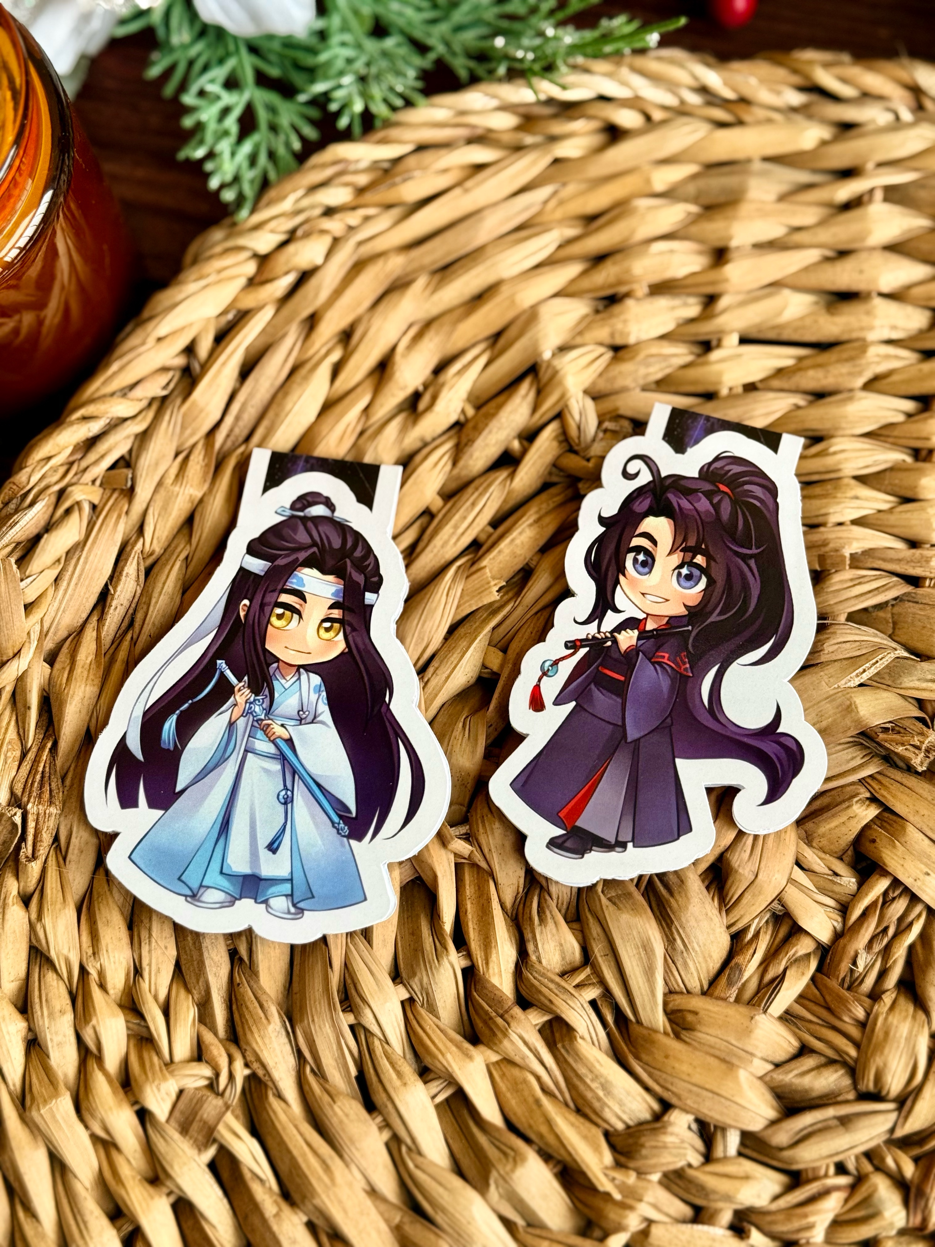 Магнітні закладинки Вей Усянь та Лань Чжань