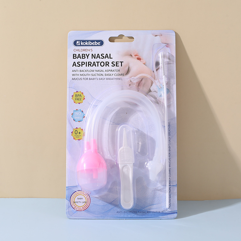 BabyBreathe Nasal Care Set — назальний аспіратор з антирефлюксною пробкою