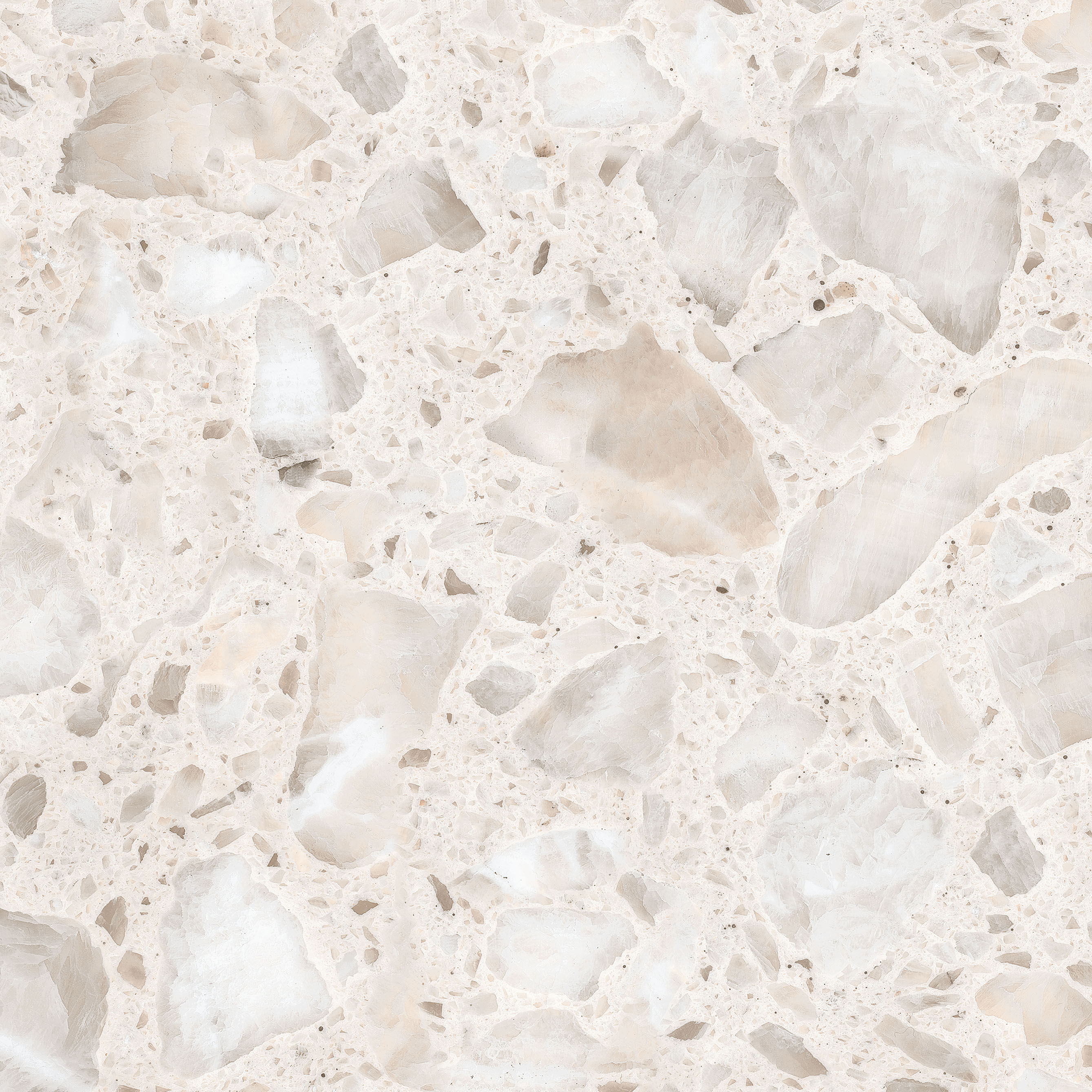 ECLIPSE TERRAZZO VANILLA 60x60 керамограніт KK