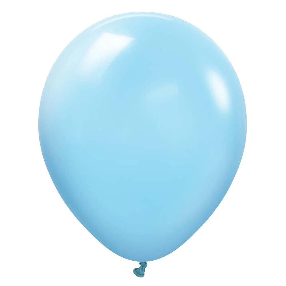 12-inch Blue latex helium balloon