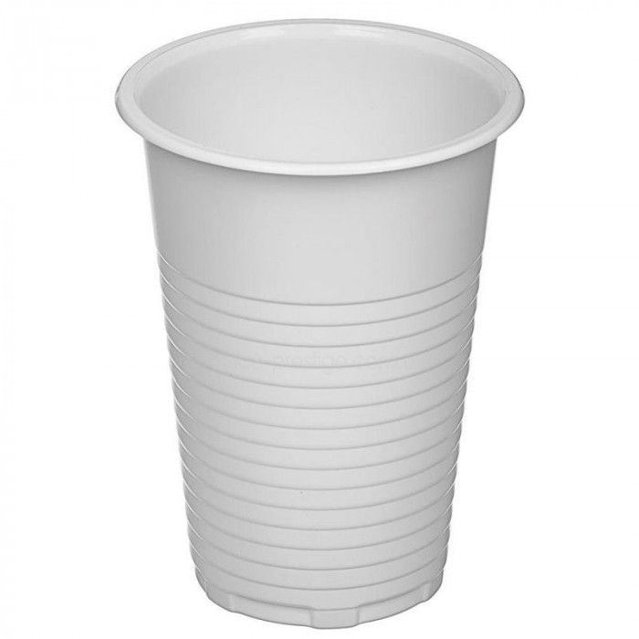 Стакан пластиковий 200 мл РР, упаковка 96 шт