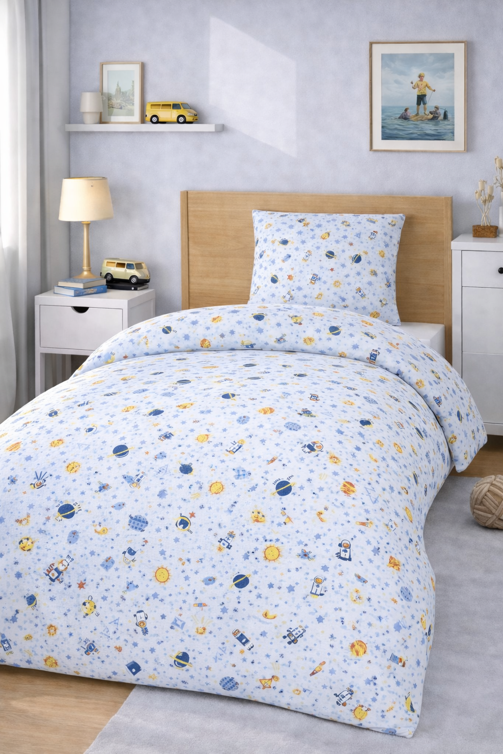 Постільна білизна для хлопчиків ранфорс прінт  