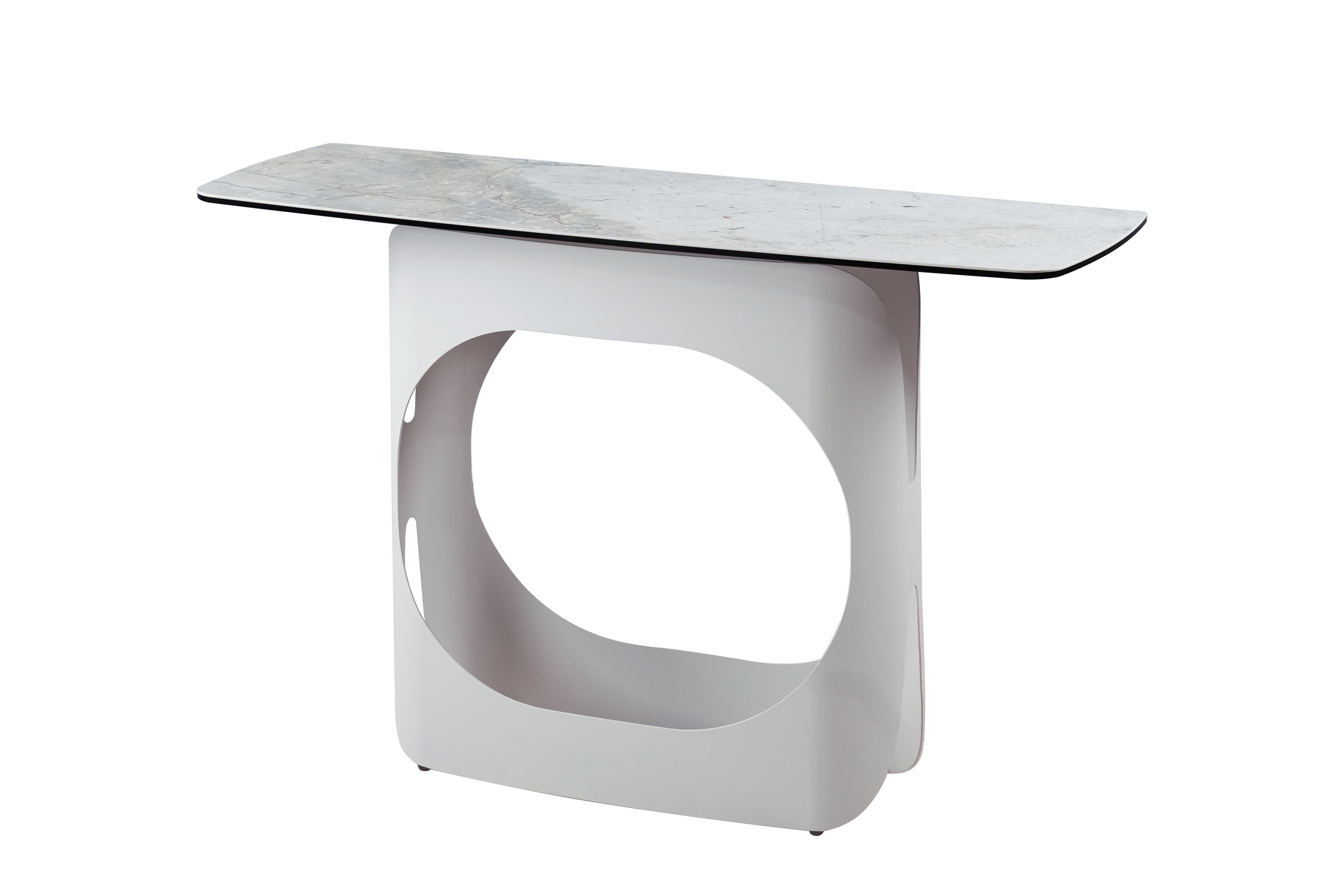 Консоль "Арно" сілвер рівер + айворі