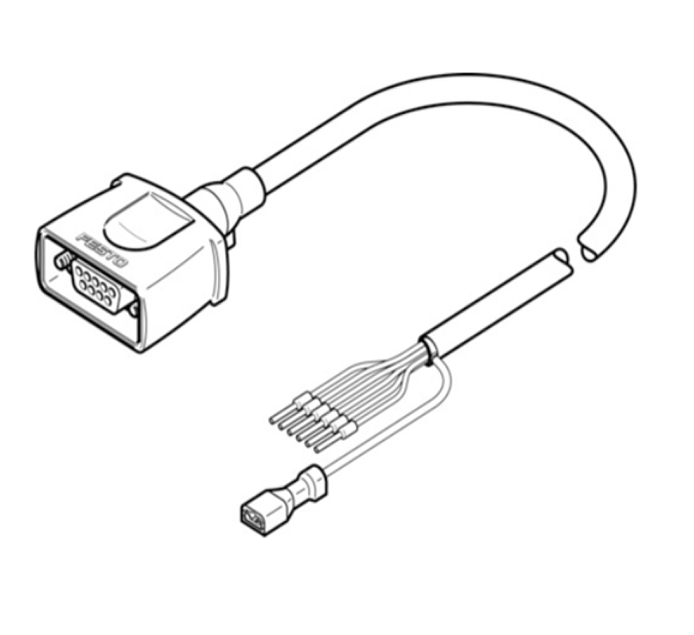 Кабель двигуна NEBM-S1G9-E-5-Q5-LE6