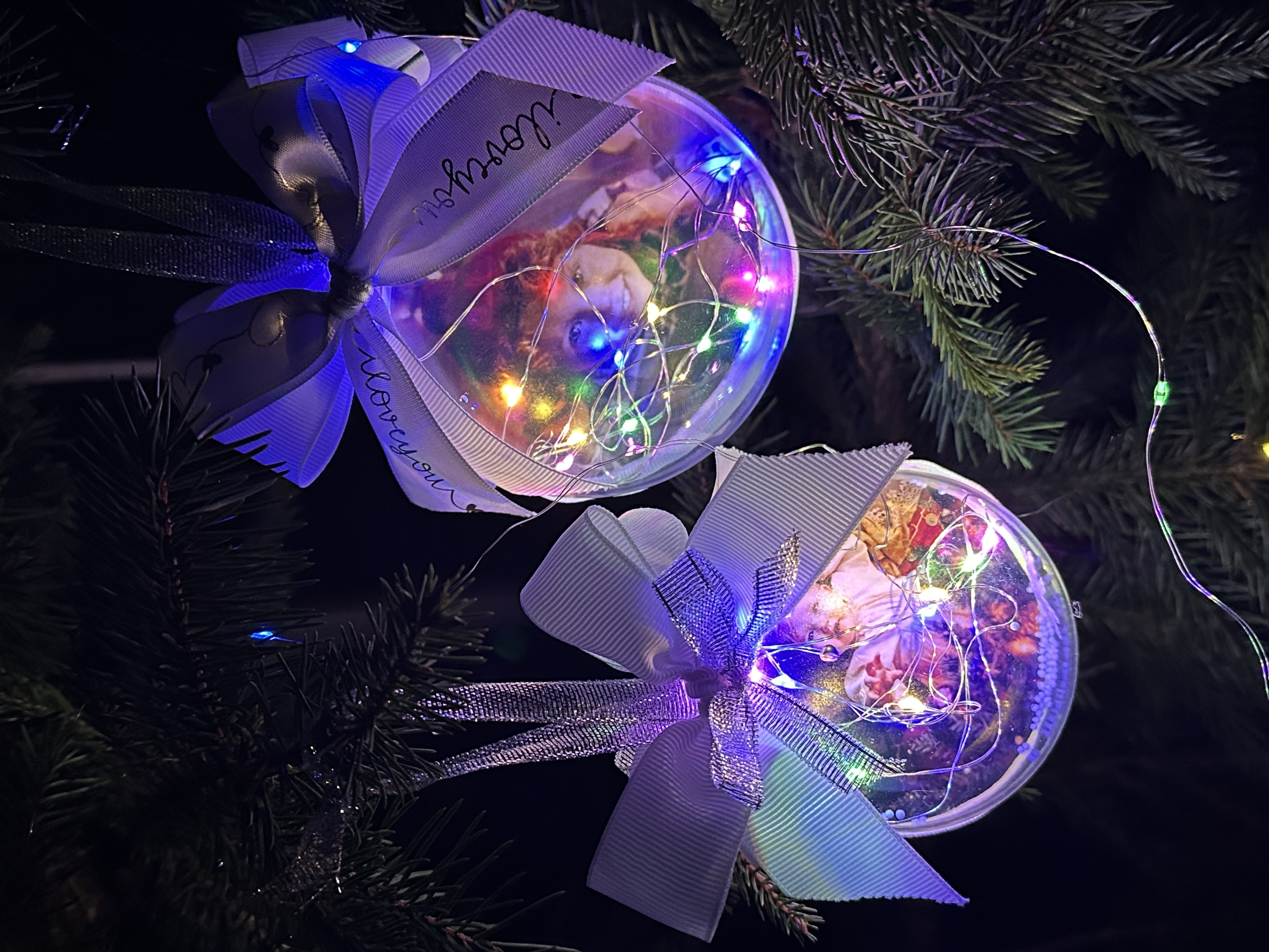 Фотокуля новорічна куля з фото