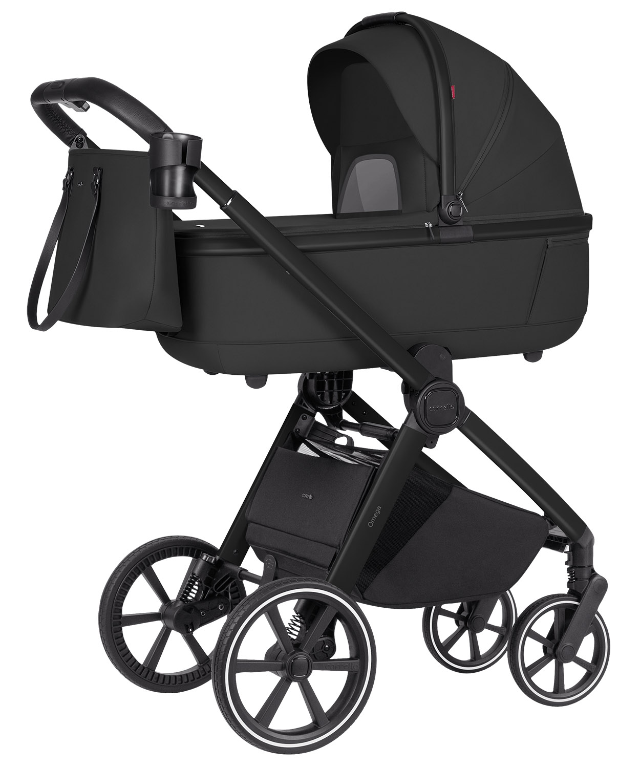 Візок 2в1 Carrello Omega Deluxe 2025 Denim Black