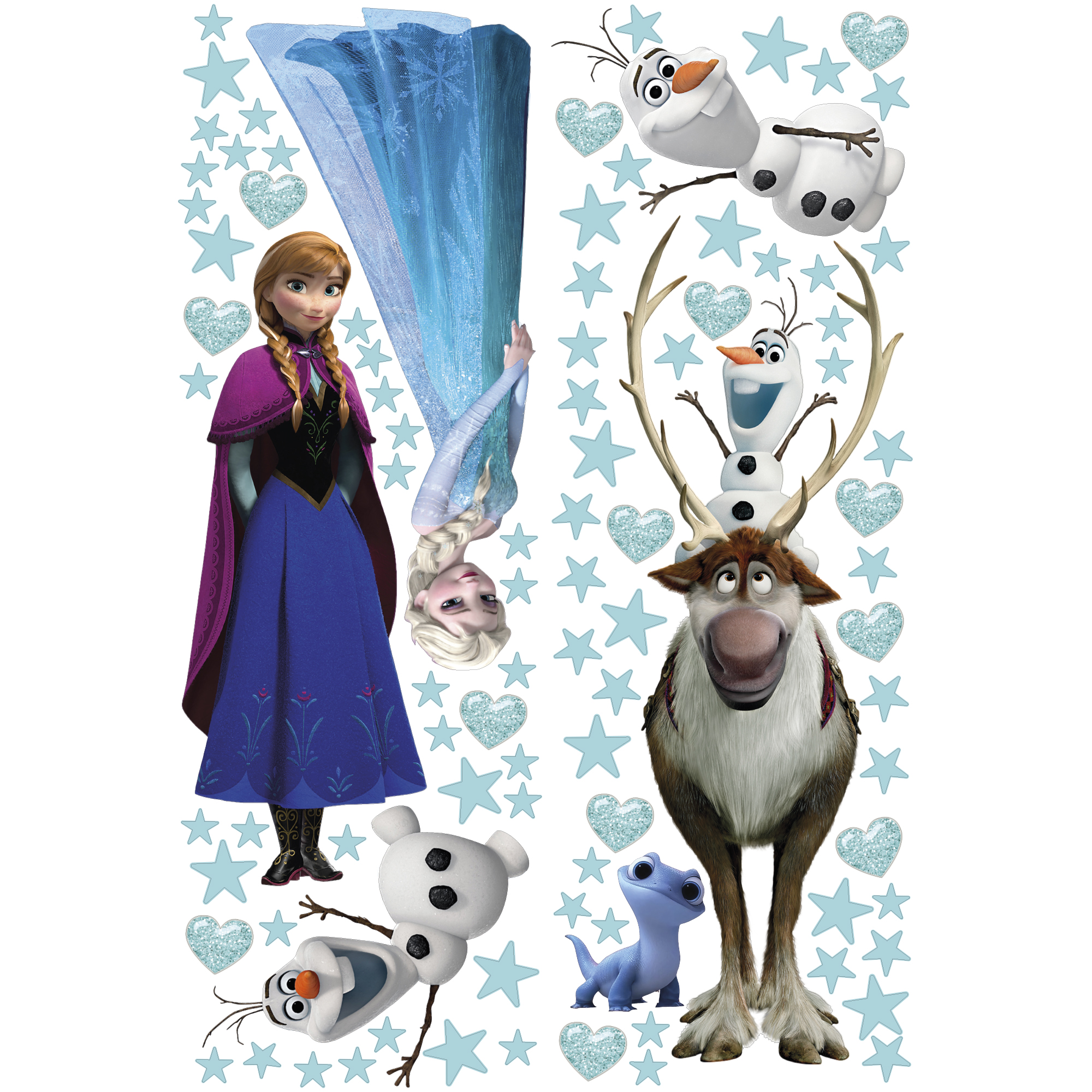 Наліпки "Крижане серце"