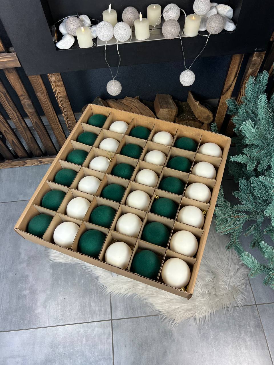 Подарунковий набір «Оксамитовий мікс» - СМАРАГДОВИЙ-БІЛИЙ 🍋‍🟩