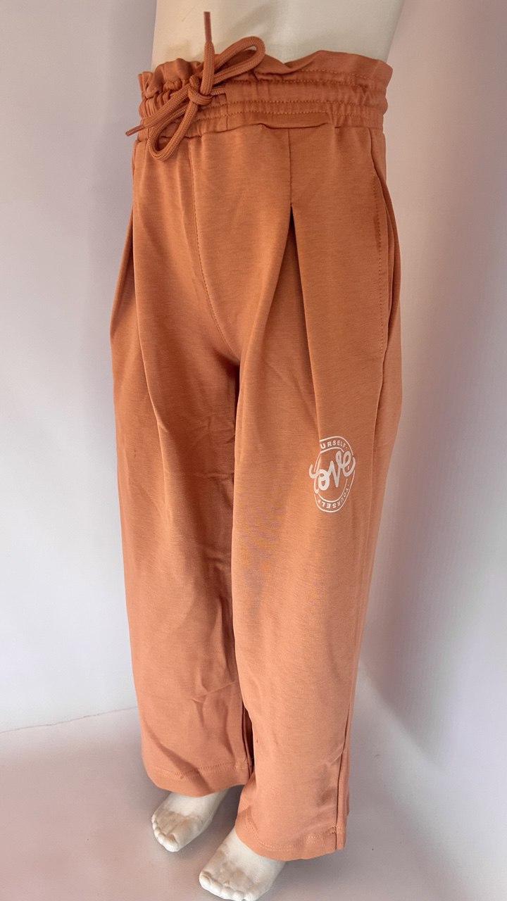 Штани пудро-бежеві для дівчат 4-16 років