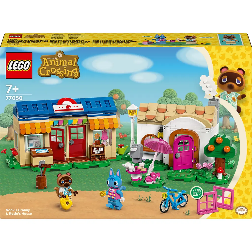 Конструктор LEGO Animal Crossing Ятка «Nook's Cranny» й будинок Rosie (77050)