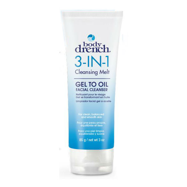 Body Drench Micellar Water 3-IN-1 Cleansing Melt Gel to Oil, 3 oz