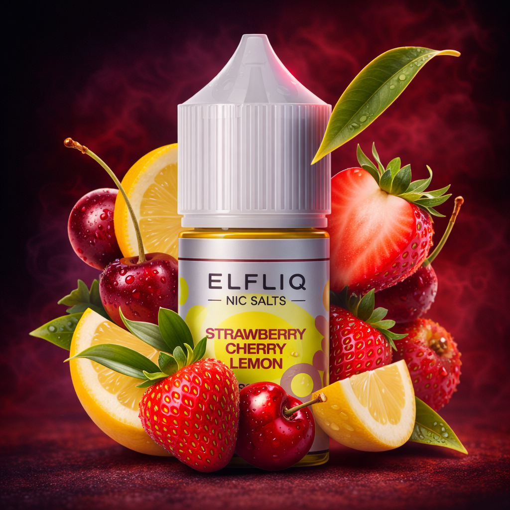 Liq 30ml Strawberry Cherry Lemon ( Полуниця Вишня Лимон )
