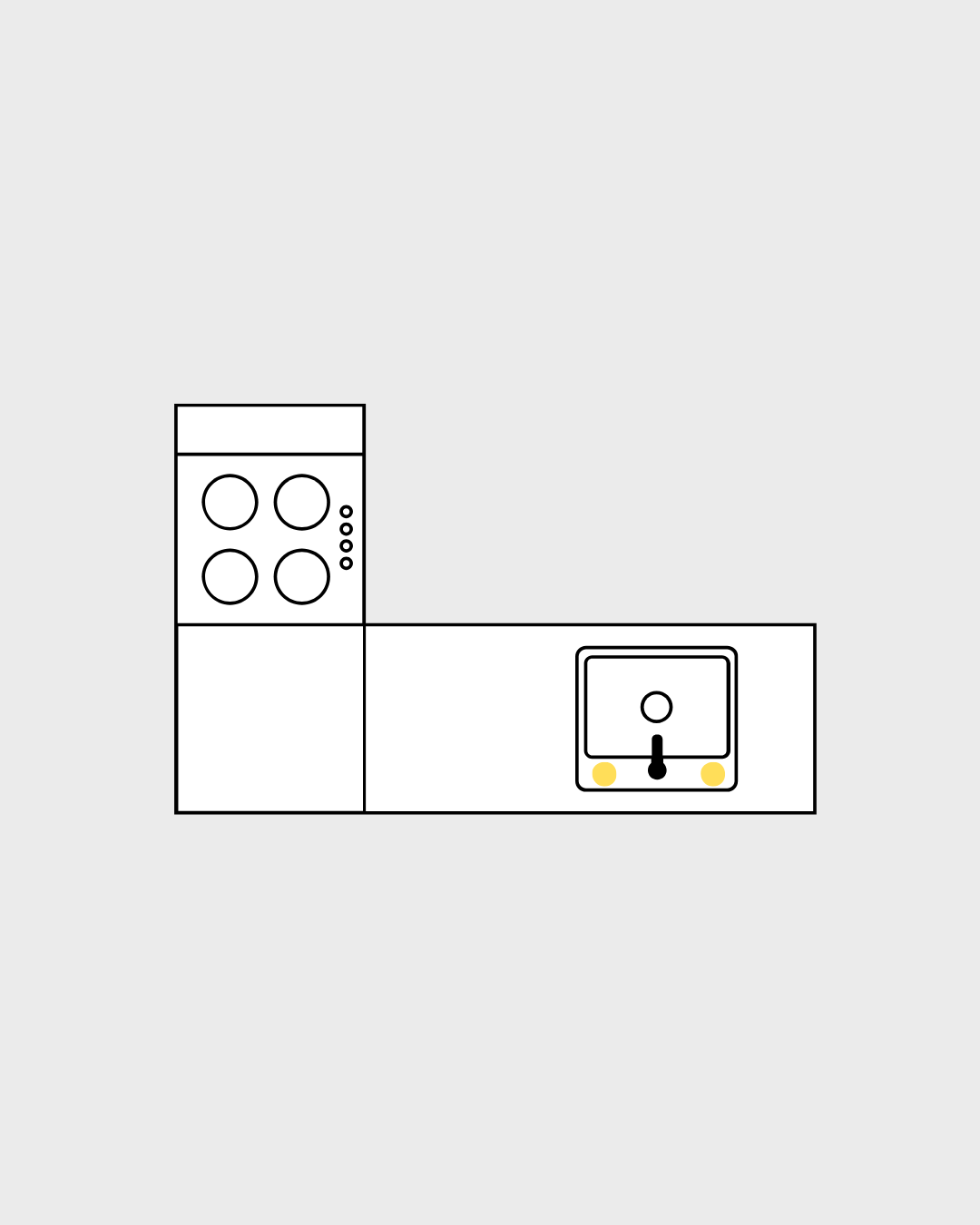 Отвір під дозатор/кнопку подрібнювача